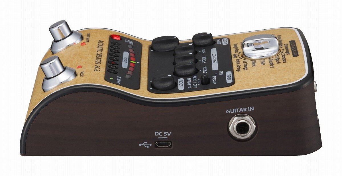 2369 ZOOM AC-2 ギター DI プリアンプ エフェクター ZOOM ( ズーム ) AC-2 Acoustic Creator アコースティックギター